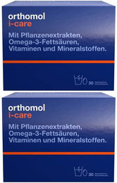 Orthomol i-Care Mikronährstoffbegleitung für Erwachsene mit Vitaminen, Mineralstoffen und Omega-3-Fettsäuren in Kapseln – Bild 1 von 1