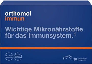 Orthomol Immun Direktgranulat Menthol-Himbeere 30 Portionen – Bild 1 von 6
