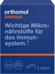 Orthomol Immun Direktgranulat Menthol-Himbeere 7 Portionen – Bild 1 von 5