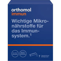Produktbild von Orthomol Immun Direktgranulat Menthol-Himbeere 7 Portionen