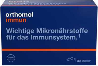 Orthomol Immun Direktgranulat Orange Pulver 30 Portionen – Bild 1 von 1
