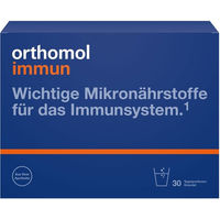 Produktbild von Orthomol Immun Granulat mit Vitamin C, Vitamin D und Zink 30 Beutel