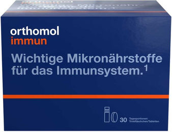 Orthomol Immun Mikronährstoffe mit Vitamin C, Vitamin D und Zink Tabletten 30 Stück – Bild 1 von 4