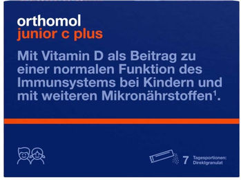 Orthomol junior C plus Direktgranulat Himbeer-Limette Pulver für Kinder – Bild 1 von 1