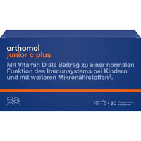 Produktbild von Orthomol Junior C Plus Kautabletten Waldfrucht für Kinder