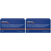 Produktbild von Orthomol junior C plus Lutschtabletten für Kinder mit Vitamin C Mandarine-Orangen-Geschmack 60 Stück