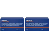 Produktbild von Orthomol Junior C Plus Lutschtabletten für Kinder mit Vitamin C Waldfrucht und Mandarine Orange