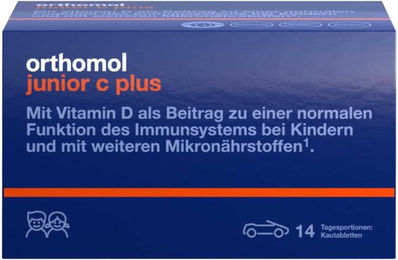 Orthomol Junior C Plus Lutschtabletten Mandarine Waldfrucht für Kinder – Bild 1 von 1
