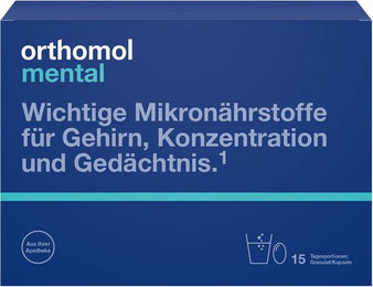 Orthomol Mental Granulat und Kapseln 15 Tagesportionen – Bild 1 von 4