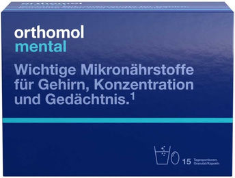 Orthomol Mental Kapseln 15er-Packung – Bild 1 von 1