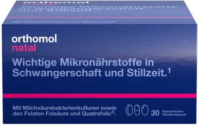 Orthomol Natal Kapseln für Schwangere und Stillende 30 Stück – Bild 1 von 1