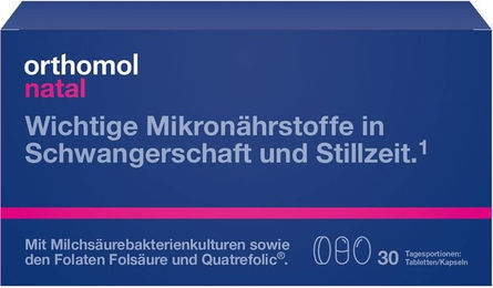 Orthomol Natal Kapseln für Schwangere und Stillende – Bild 1 von 4