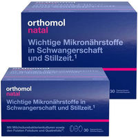 Produktbild von Orthomol Natal Mikronährstoffe für Schwangere und Stillende Kapseln 60 Stück