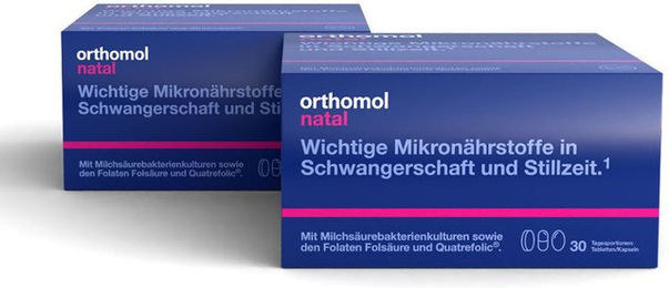 Orthomol Natal Mikronährstoffe Tabletten für Schwangere und Stillende – Bild 1 von 4