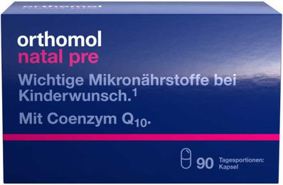 Orthomol Natal Pre Kapseln für Frauen 90 Stück – Bild 1 von 1