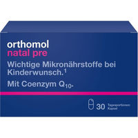 Produktbild von Orthomol Natal pre Kapseln für Frauen und Schwangere sowie Stillende 30 Stück