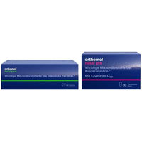 Produktbild von Orthomol Natal pre und Orthomol Fertil plus Kapseln für Frauen und Männer