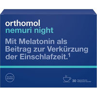 Produktbild von Orthomol Nemuri Night Granulat mit Melatonin und Hopfen-Extrakt 300 g