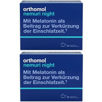 Produktbild von Orthomol Nemuri Night Heißgetränk-Granulat mit Melatonin 30 Portionen