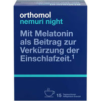 Produktbild von Orthomol Nemuri Night Heißgetränk-Granulat Pulver