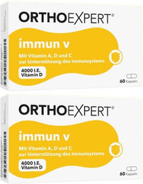 Orthomol ORTHOexpert immun v vegan Kapseln für Erwachsene 120 Stück – Bild 1 von 1