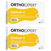 Produktbild von Orthomol ORTHOexpert immun v vegan Kapseln für Erwachsene 120 Stück