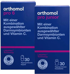 Orthomol Pro 6 und Orthomol Pro Junior Kapseln für Erwachsene und Kinder – Bild 1 von 1
