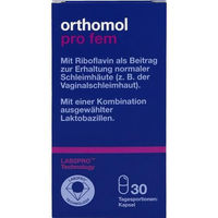 Produktbild von Orthomol pro fem Kapseln für Frauen 30 Stück