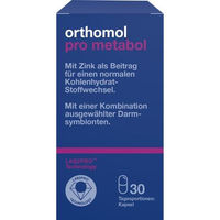 Produktbild von Orthomol pro metabol Kapseln 30 Stück