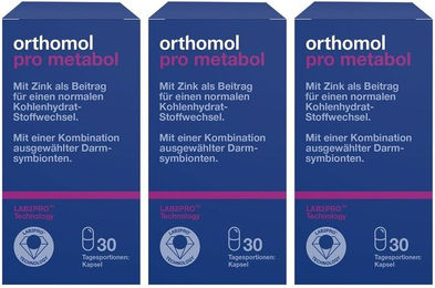 Orthomol Pro metabol Kapseln mit Darmsymbionten und Zink – Bild 1 von 1