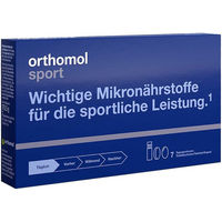 Produktbild von Orthomol Sport Mikronährstoffe für Sportler mit L-Carnitin, Magnesium, Vitamin D und B12, Ampullen, glutenfrei und laktosefrei, 7 Stück