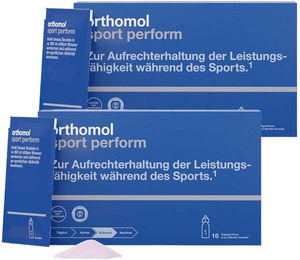 Orthomol Sport perform Elektrolyte Pulver vegan laktosefrei glutenfrei – Bild 1 von 4