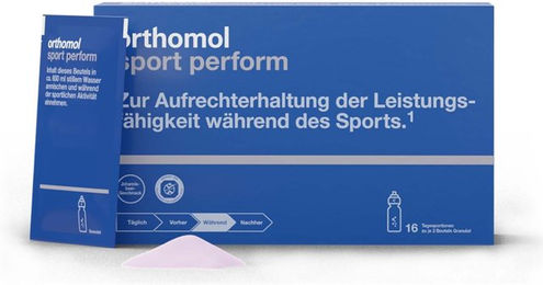 Orthomol Sport perform Elektrolyte Pulver vegan laktosefrei glutenfrei – Bild 1 von 4