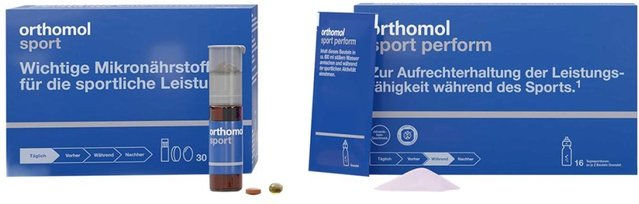 Orthomol Sport und Orthomol Sport Perform Set mit Ampullen für Sportler – Bild 1 von 1