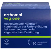 Produktbild von Orthomol Veg One Kapseln vegan mit Zink, Biotin und Selen