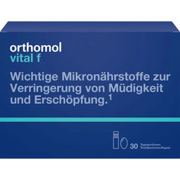 Orthomol Vital F Kombipack mit Trinkfläschchen und Kapseln für Frauen 30 Stück – Bild 1 von 1