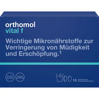 Produktbild von Orthomol Vital F Kombipräparat Granulat und Kapseln für Frauen 15 Tage