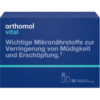 Produktbild von Orthomol Vital Kombipack mit Trinkfläschchen und Kapseln 30 Stück