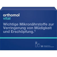 Produktbild von Orthomol Vital Kombipack mit Trinkfläschchen und Kapseln