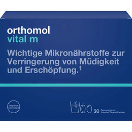 Orthomol Vital M Granulat und Kapseln für Männer Grapefruit 30 Stück – Bild 1 von 1