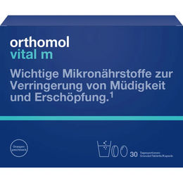 Orthomol Vital M Kombinationspräparat für Männer als Granulat und Kapseln 30 Tage – Bild 1 von 1