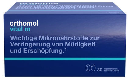 Orthomol Vital m Mineralstoff-Komplex für Männer Kapseln 30 Tagesportionen – Bild 1 von 3