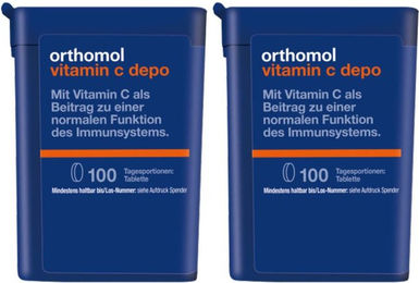 Orthomol Vitamin C depo Ascorbinsäure Tabletten laktosefrei und glutenfrei für Erwachsene – Bild 1 von 1