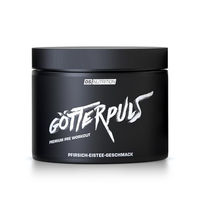 Produktbild von OS NUTRITION Götterpuls Pre Workout Pfirsich-Eistee Pulver vegan ohne Zusatzstoffe 308g