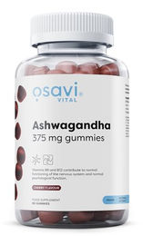 Osavi Ashwagandha Gummies Kirsche ohne Zusatzstoffe 90 Stück – Bild 1 von 2