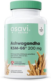 Osavi Ashwagandha KSM-66 Vegan Kapseln 120 Stück – Bild 1 von 1