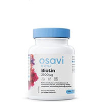 Produktbild von Osavi Biotin 2500mcg Vegan Kapseln ohne Zusatzstoffe 120 Stück