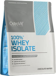 Ostrovit 100% Whey Isolat Proteinpulver Chocolate Wafers 700 g – Bild 1 von 2