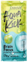 OstroVit Aqua Kick Advanced Hydration Brain Focus Vitamin-Kombination Apfel Sticks – Bild 1 von 2