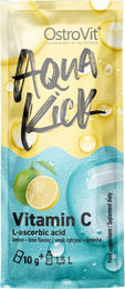 OstroVit Aqua Kick Advanced Hydration mit Vitamin C Ascorbinsäure Pulver Zitrone und Limette – Bild 1 von 1